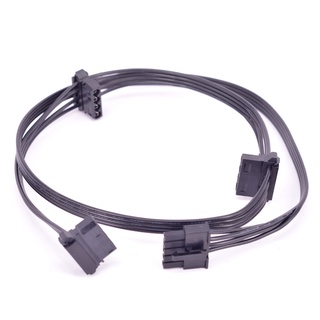 5Pin 1 to 3 Peripheral 4 Pin Molex IDE 5P PSU Power Supply Cable for Cooler Master V550 V650 V700 V750 V850 V1000 V1200