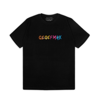 คอตต้อนคอกลมGeoff Max Official - เสื้อยืดผู้ชาย Colekto สีดำ UnisexS-5XL