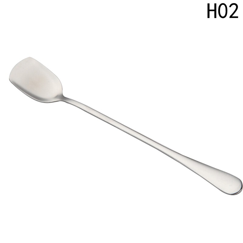 CoffeeSpoon IceCream LongHandle Kitchen Stainless Steel with Dessert