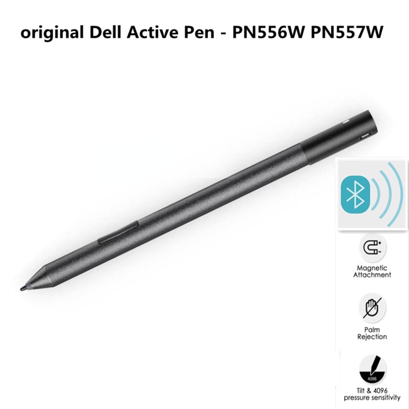 Original PN557W PN556W ปากกาสไตลัสสําหรับ Dell Latitude 5285 5289 5290 5300 5310 7200 7210 7285 7389 9410 9510 xps 9365 9575 2-in-1 แท็บเล็ต