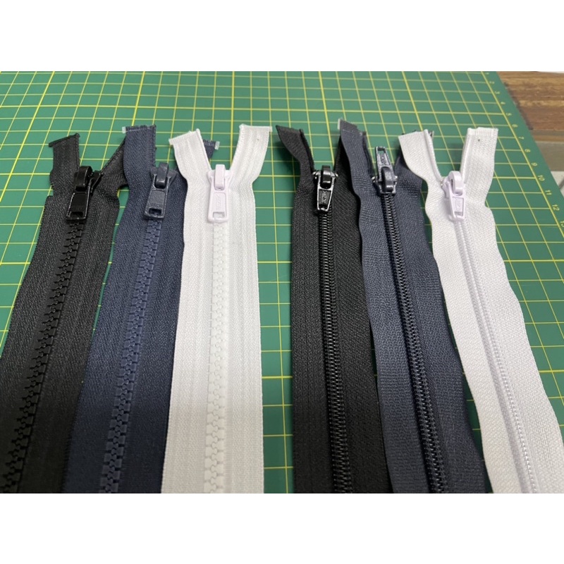 ซิปถอดได้ 12นิ้ว-40นิ้ว ซิปเปิดท้าย ซิปวีนัส ซิปเสื้อ ซิป พร้อมส่ง