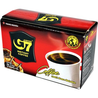 (ค่าส่งถูก! เริ่มต้นแค่ 22 บาท) G7 กาแฟเวียดนาม 2กรัม X 15ซอง (30g) Instant Coffee กาแฟดำ เวียดนาม จีเซเว่น