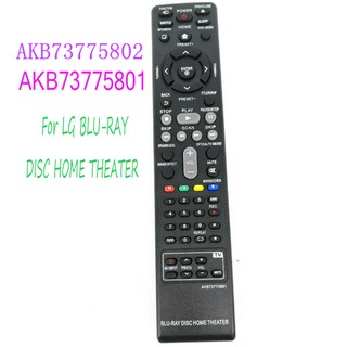 สําหรับ LG AKB73775802 Akb73775801 ใหม่ แท้ รีโมตคอนโทรล สําหรับเครื่องทําความร้อน LG BLU-RAY LHB655 LHB675 HB354BS HB954SA HB954PB HB954SP HLB54S