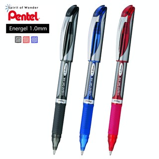 Pentel ปากกาหมึกเจล Energel Deluxe CAP 1.0mm BL60 เพนเทล