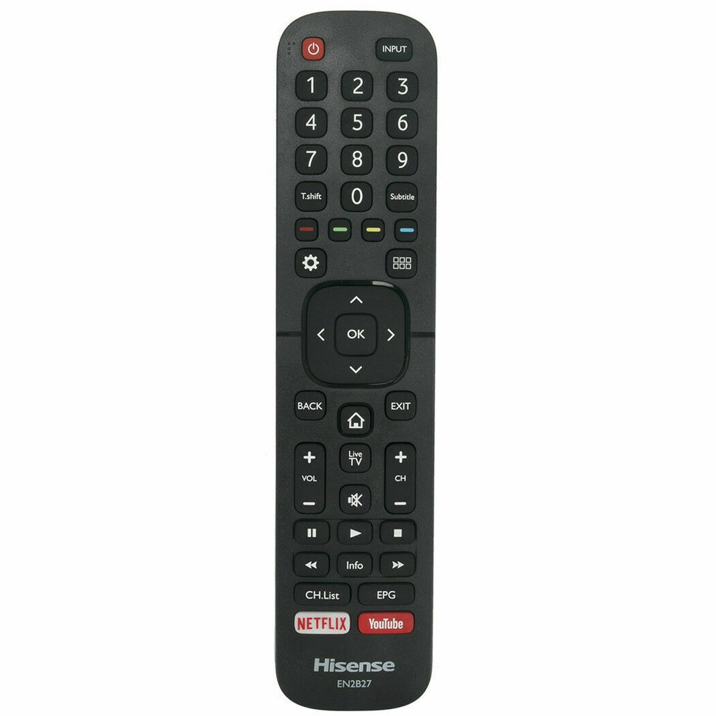 ใหม่ EN2B27 สําหรับ Hisense สมาร์ททีวีรีโมทคอนโทรล NETFLIX YouTube 50K321UWT 55K321UWT 58K321UWT 58K