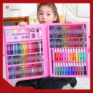 พาเลทชุดระบายสี ชุดระบายสี 168 ชิ้น อุปกรณ์ระบายสี