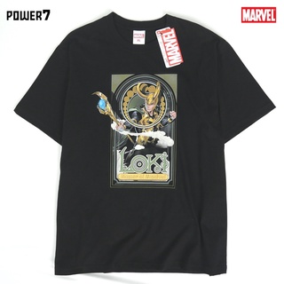 Power 7 Shop เสื้อยืดการ์ตูน ลาย มาร์เวล THOR ลิขสิทธ์แท้ MARVEL COMICS  T-SHIRTS (MVX-162)