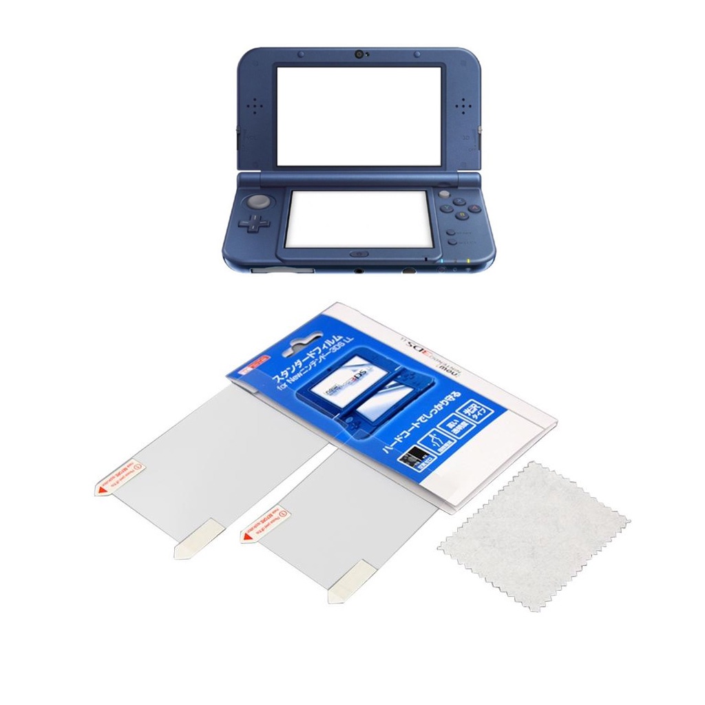 [New 3DS XL/LL] ฟิล์มกันรอยสำหรับ Nintendo New 3DS LL XL , new 3ds xl ll กันรอย new 3ds xl ll รุ่นจอใหญ่
