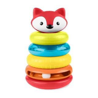 Skip hop ของเล่นซ้อนแบบวงแหวน Explore&amp;More : Fox Stacking Toy