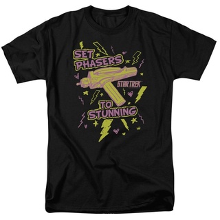 [COD]ขายดี เสื้อยืดคลาสสิก พิมพ์ลาย Phasers TV Show S-3X FCncop34DJilmg48