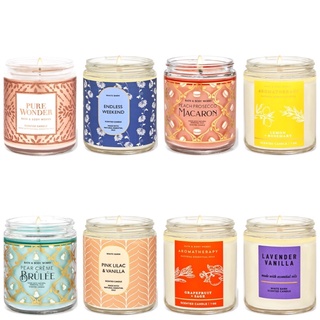 แท้💯% [เช็คใบเสร็จได้] Bath &amp; Body Works 1-Wick Candle เทียน เทียนหอม