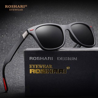 RoShari A85 แว่นกันแดดแว่นกันแดดโพลาไรซ์สำหรับชายและหญิงสากลสำหรับป้องกัน UV400