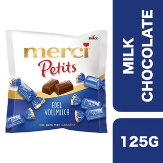 Merci Petits Milk Chocolate 125g ++ เมอร์ซี่เพอทิตส์ ช็อกโกแลตนม 125 กรัม