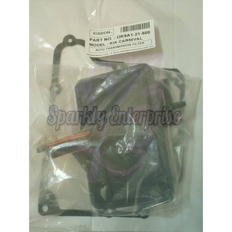 KIA AUTO TRANMISION FILTER - KIA CARNIVAL PART NUMBER : OK9A1-21-500 / 0K9A1-21-500
