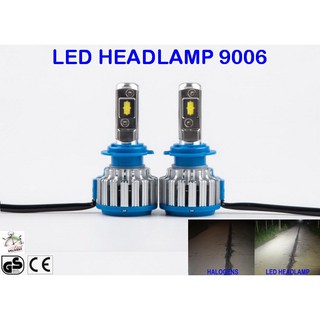 ไฟหน้ารถยนต์ LED 9006 6000K