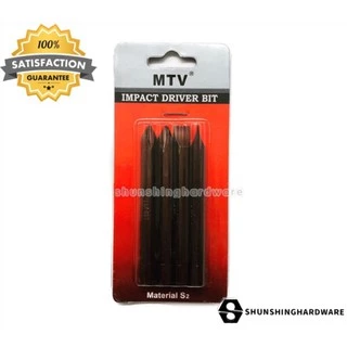 ANTON ดอกไขควง S2 ตอก ดอกไขควงลม 4PC CR-V