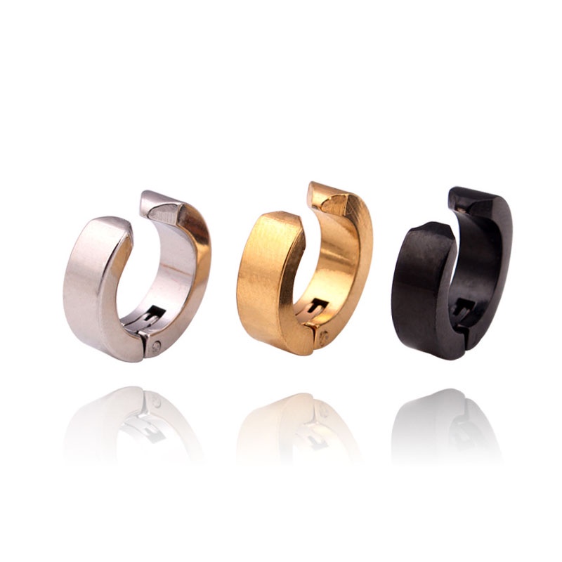 Our XX O Clip ต่างหูหนีบ วัสดุไทเทเนียมเกรดเครื่องมือแพทย์ (C007-C009)
