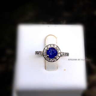 แหวนไพลินธรรมชาติแท้ ( NATURAL BLUE SAPPHIRE)