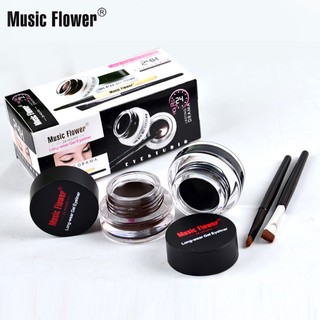 อายไลเนอร์เจล EYELINER MUSIC FLOWER LONG WEAR GEL LINER