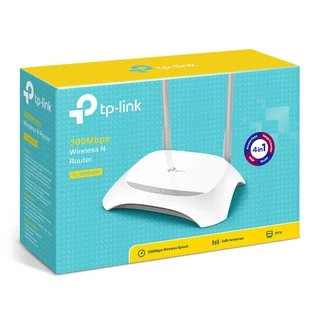 ROUTER (ใส่ซิมไม่ได้) TP-LINK (TL-WR840N) N300 Wireless N Speed ประกันตลอดการใช้งาน *ของแท้ ประกันศูนย์ไทย*