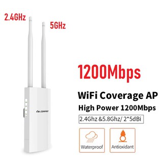 1200Mbps 2.4+5GHz Dual band Outdoor Wireless AP Router WiFi Repeater Router Bridge WiFi Access Point