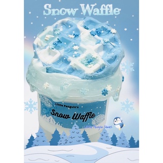 สไลม์ DIY Snow Waffle ❄️