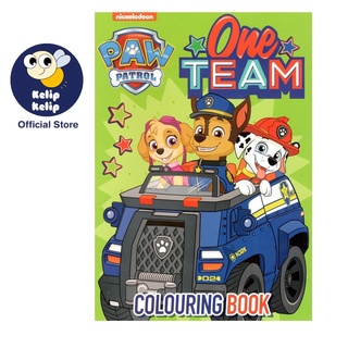 Paw Patrol One Team สมุดระบายสี สําหรับเด็ก