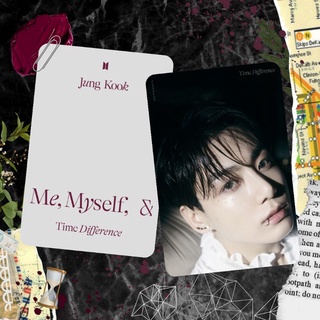 โฟโต้การ์ด Jungkook BTS - Me, Myself &amp; "Time Difference" Photo Concept