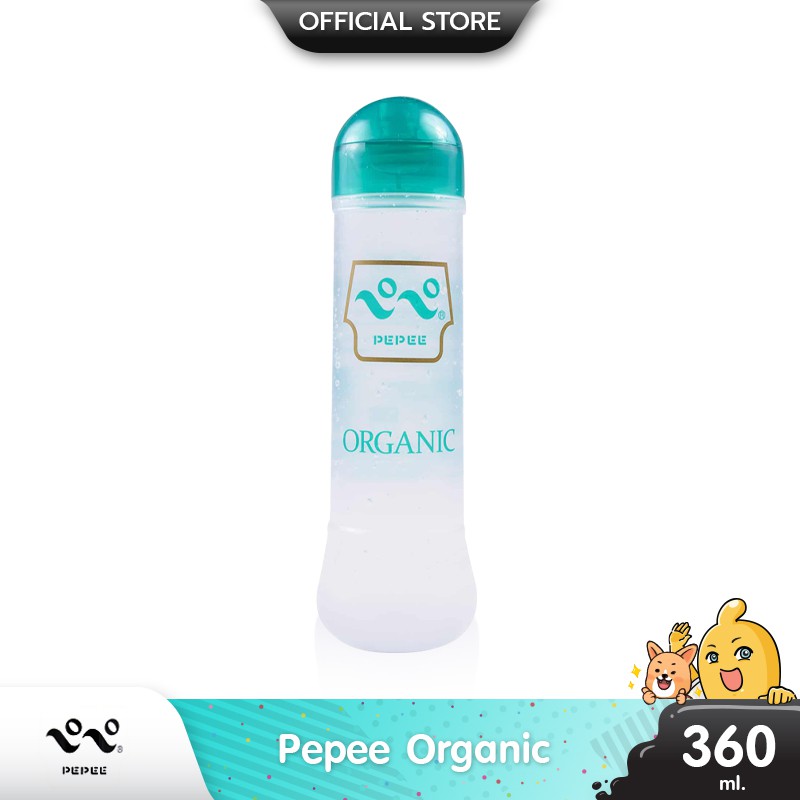 Pepee Organic เจลหล่อลื่นญี่ปุ่น สูตรน้ำพิเศษให้ความชุ่มชื้น สกัดมาจากพืช 99.7% บรรจุ 1 ชิ้น (ขนาด 3