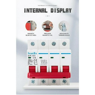 DC mini circuit breaker 2P 1000V 6-63A circuit breakers