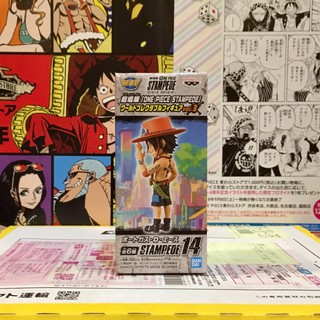 🔥 WCF one piece stampede วันพีซ สแตมปีด Ace เอส stp 14 🔥 ของแท้ ญี่ปุ่น💯