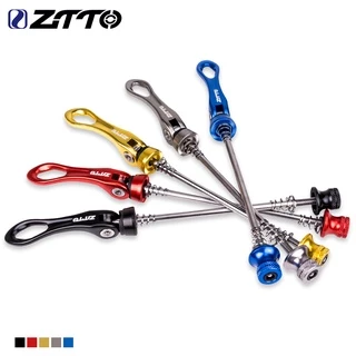 Ztto แกนปลดดุมล้อรถจักรยานเสือภูเขา QR8 100/135 มม. เบาพิเศษ สําหรับดุมล้อ 9 มม. 5 มม. 1 คู่