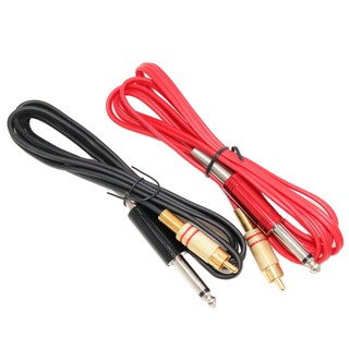 Tattoo Machine RCA Cable เครื่องสักสาย RCA