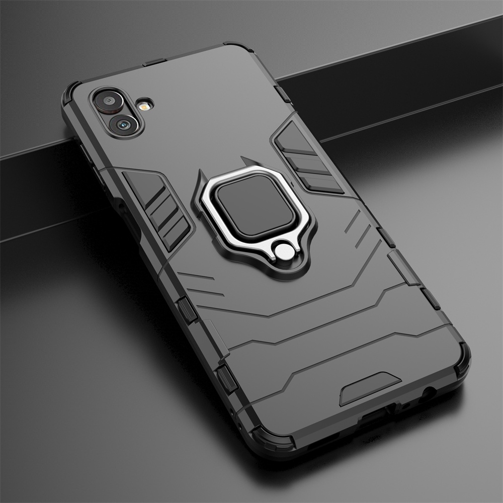 เคสโทรศัพท์มือถือ กันกระแทก พร้อมแหวนขาตั้ง สําหรับ Samsung Galaxy M13