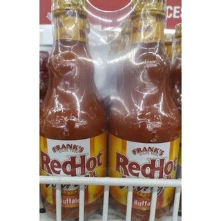 Franks Buffalo ReoHot Sauce แพ็ค2ขวด แฟร้งค์สเรดฮอตบัฟฟาโล่ 354ml.และ148ml..