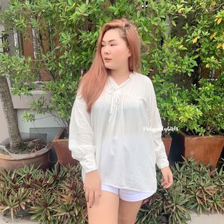 เสื้อสาวอวบ sweet spun top