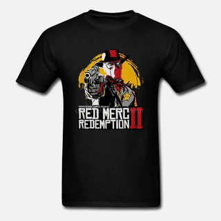 เสื้อยืด พิมพ์ลาย Chimichanga Games Red Merc Redemption II Deadpool And Arthur Morgan สําหรับผู้ชาย