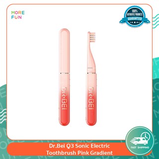 [ พร้อมส่ง ] Xiaomi Dr.Bei Q3 Sonic Electric Toothbrush Pink Gradient - แปรงสีฟันไฟฟ้าโซนิค