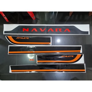 ลายข้างTriton athlete ฝาท้าย Navara Pro4x