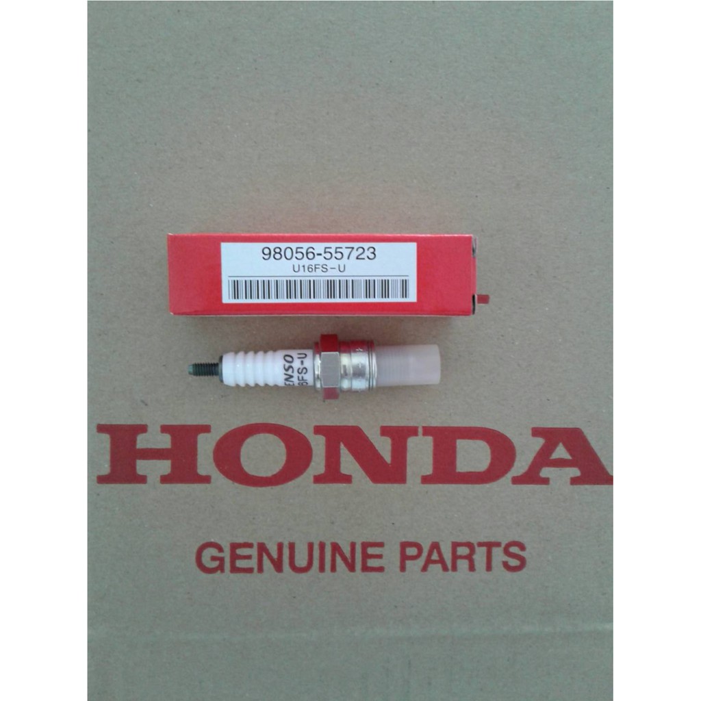หัวเทียนศูนย์แท้ 100% สำหรับรถมอเตอร์ไซด์(98056-55723) Honda รุ่น Wave100 ทุกรุ่น (ปี2002-2008 ) /