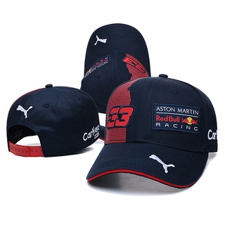 ใหม่ หมวกแก๊ป สีแดง สําหรับผู้ชาย F1 Max Verstappen 33 2021