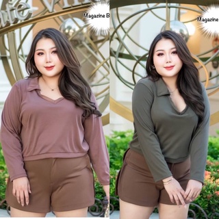 Be เสื้อสาวอวบ อ้วน Bigsize Plussize XXL # 183