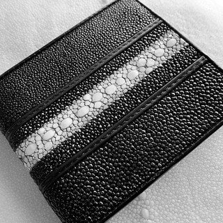 stingray  wallet  row stone  Bifold   กระเป๋าสตางค์ปลากระเบนหนาม