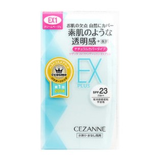 Cezanne: แป้งพัฟ EX Plus SPF 23 PA++