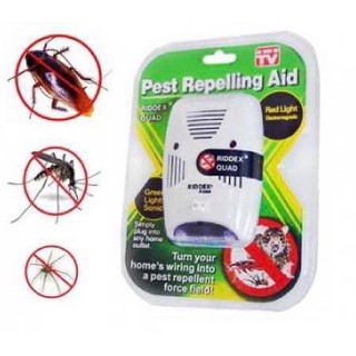 Pest Repelling Aid เครื่องไล่ยุง เครื่องไล่หนู มด Pest Repelling Aid Electronic Ultrasonic Anti Pest Mouse Killer