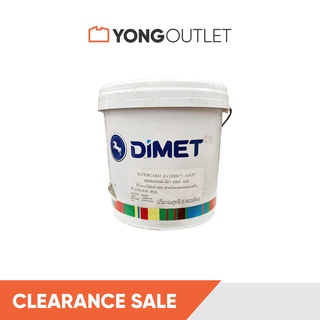 Dimet สีน้ำ ลดล้างสต๊อก คละสี สำหรับภายนอกและภายใน สีน้ำอะคริลิค