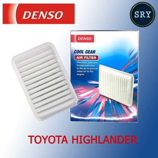 DENSO กรองอากาศรถยนต์ Toyota Highlander (รหัสสินค้า 260300 - 0140)