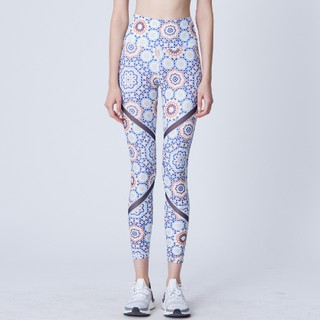 Jenim Sports  Marrakesh Printed Leggings กางเกงเลกกิ้งลายพิมพ์ ยืดหยุ่นดี