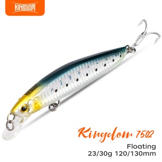 Kingdom Jerkbait เหยื่อตกปลาประดิษฐ์ 120 มม. 23 กรัม