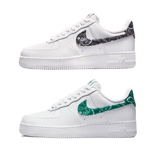 *พร้อมส่ง* NIKE AIR FORCE 1 สี "BLACK PAISLEY" และ สี "GREEN PAISLEY"